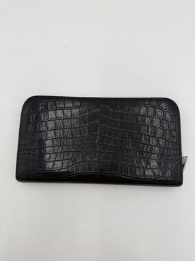 Saint Laurent Alligator Embossed Zippy